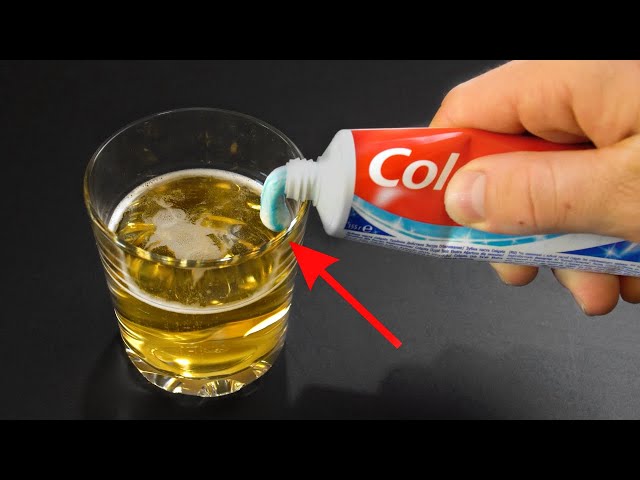 Mix toothpaste with beer and you won't believe what you'll end up with 💥surprised🤯