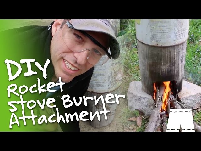 How To Make A Rocket Stove Burner Accessory