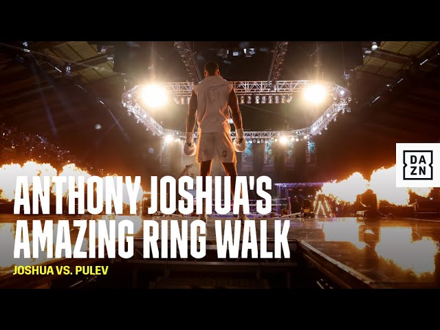 Anthony Joshua's Amazing Ring Walk