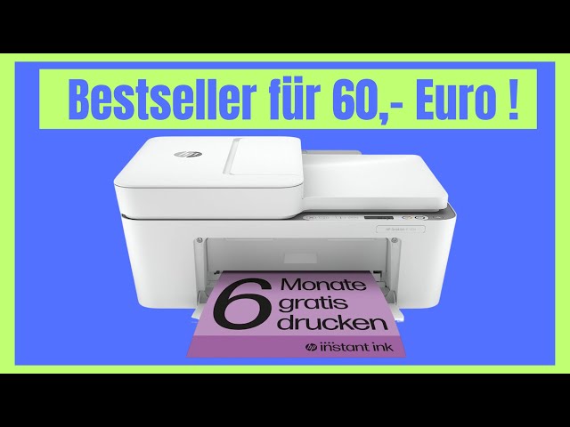 Bestseller für 60 Euro! Gut oder schlecht ? HP 4120e Drucker Test & Bedienung+App!
