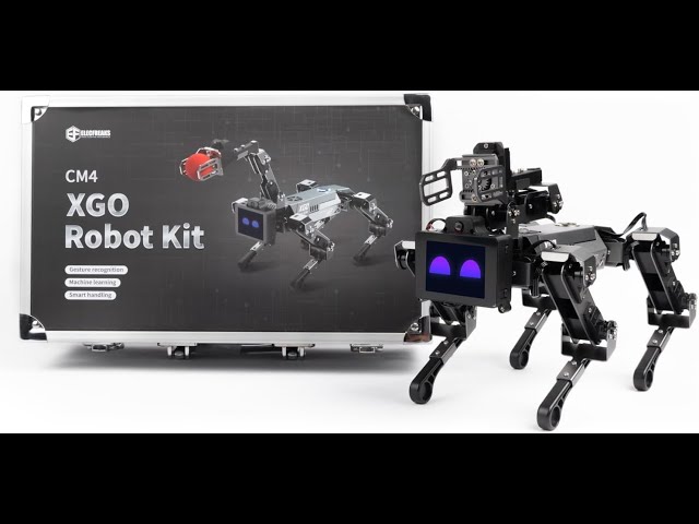 The ELECFREAKS XGO Mini V2 Robot Dog in Action!