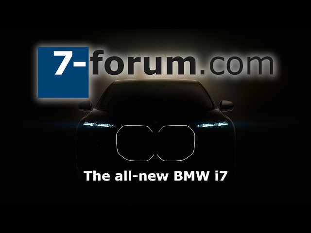 BMW i7 Teaser.
