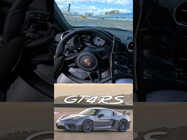 Is the 2024 Porsche Cayman GT4 RS BETTER than a GT3?