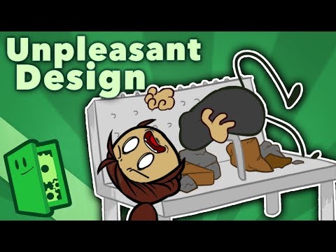 Unpleasant Design - When Bad Design is Used to Hide Problems - Extra Credits