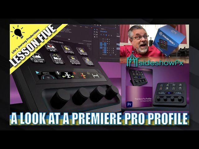 Stream Deck +  Premiere Pro Profile Pack Install from Sideshowfx