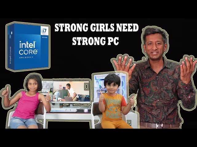 i7 14Gen Gaming Build For Cute Kids 😱😱 | Best Pc Building Store In India || SCL GAMING