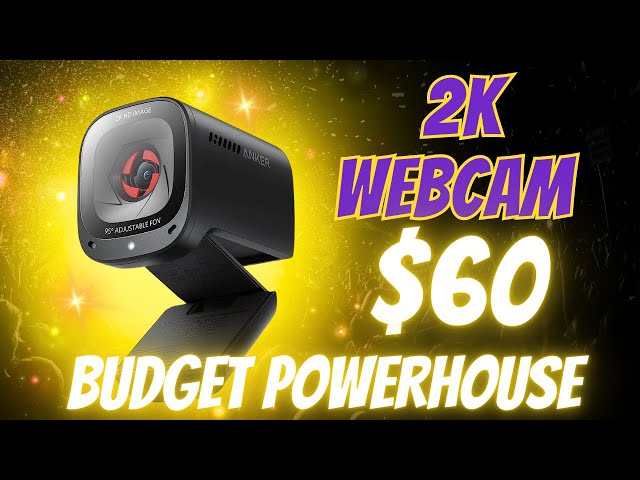 The Most Shocking Webcam of 2023!Amazing quality...Anker PowerConf C200