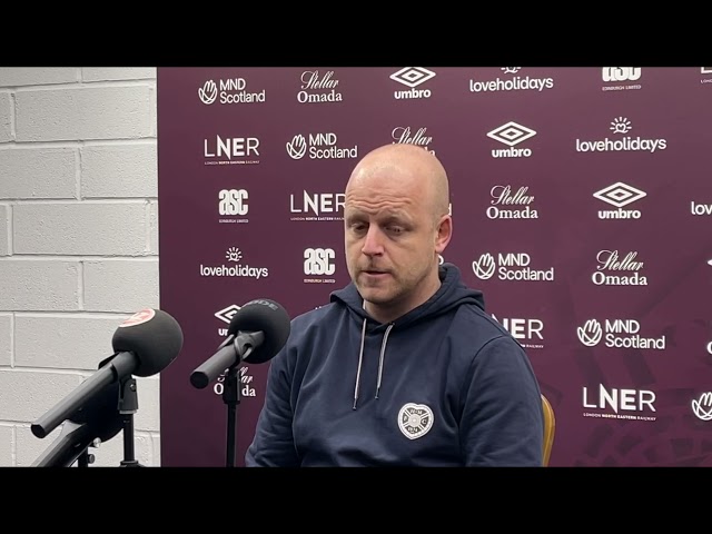 Hearts manager Steven Naismith admits both penalty calls were ‘soft’ in defeat of Celtic