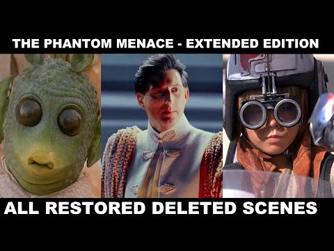 Star Wars Prequel Trilogy - All Deleted Scenes