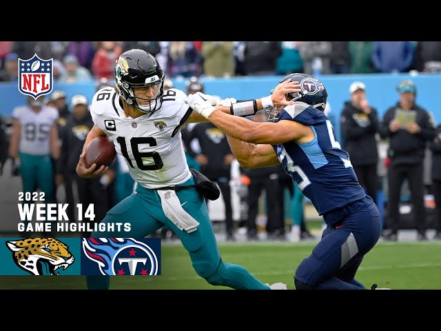 Jacksonville Jaguars vs. Tennessee Titans | 2022 Week 14 Game Highlights