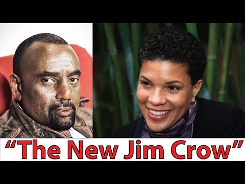 "The New Jim Crow" Michelle Alexander VS. Jesse Lee Peterson on Mass Incarceration