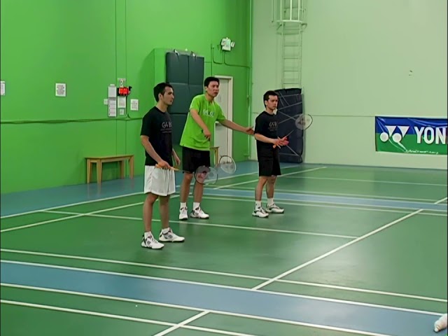 Badminton Doubles Positioning - Kevin Han