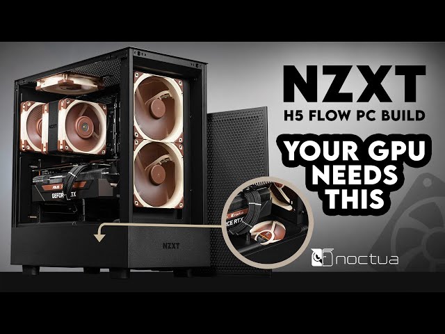 NZXT Changed The Game! | H5 Flow Gaming PC Build | T120 Cooler | Noctua RTX 3070, 7700X ProArt X670E