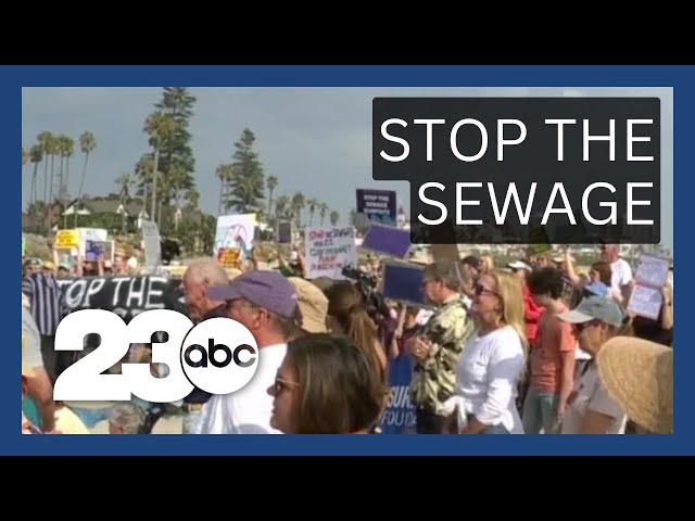 Coronado Beach 'Stop The Sewage' rally