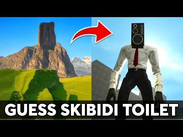 Guess The Skibidi Toilet Characters | Squint Your Eyes 👀
