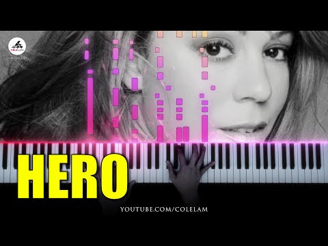 Mariah Carey Hero Piano Tutorial | Cole Lam