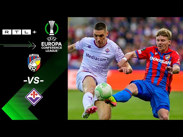 Viktoria Pilsen vs. AC Florenz – Highlights & Tore | UEFA Europa Conference League