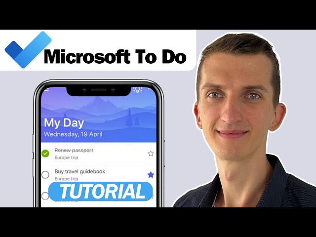 How to Use Microsoft To Do on iPhone & Android - Microsoft To Do App Tutorial
