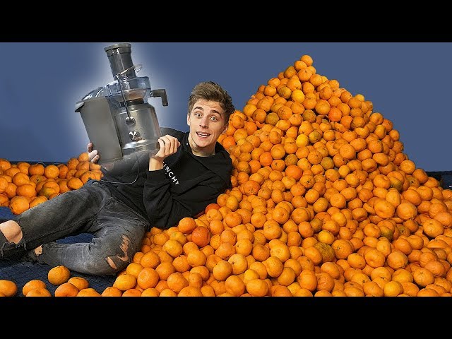 HOW MUCH JUICE IS THERE IN 1000 TANGERINES ?