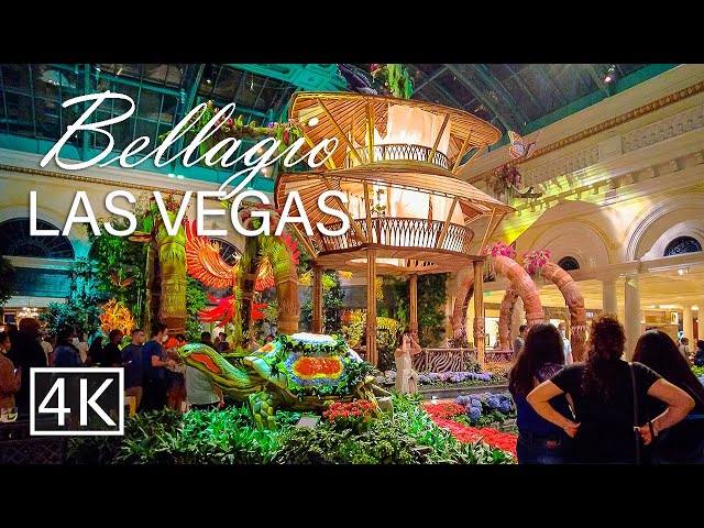 [4K] Bellagio - Las Vegas Casino - Walking Tour