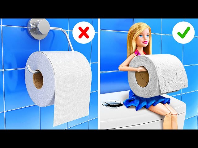 BATHROOM AND RESTROOM SURVIVAL GUIDE || Bathroom Hacks And Pranks You Can’t Miss By 123 GO! Like