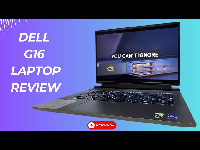 New Dell G16 Gamin Laptop Full Review - It`s Awesome!