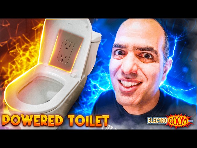 Installing an Outlet… For a Toilet Seat?!