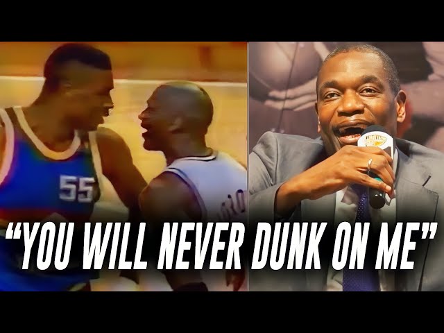 Dikembe Mutumbo "I made him mad" - The Events That Led To Michael Jordan's ICONIC Dunk On Him
