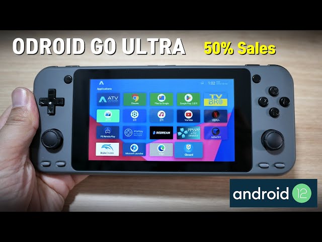 [ENG SUB] The Odroid Go Ultra is on sale for half price and Android is possible now