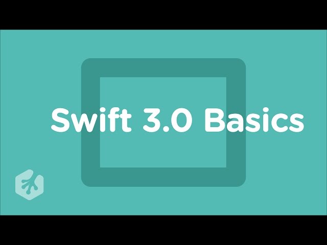 Learn Swift 3.0 Basics at Treehouse