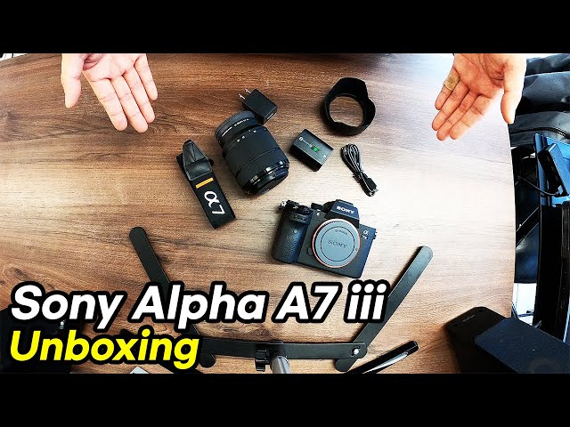 Sony Alpha A7 iii Mirrorless Camera Unboxing (Full-Frame Camera)