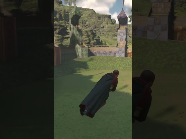 Flying Through the Quidditch Pitch in Hogwarts Legacy!