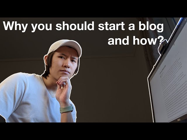 Why you should start a blog and how?