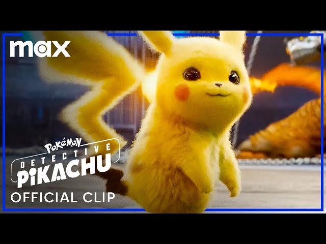 Pikachu Battles Charizard  | Pokémon Detective Pikachu | Max