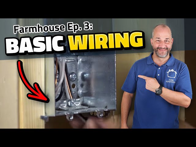 DIY Bathroom Wiring | How To Run Electrical