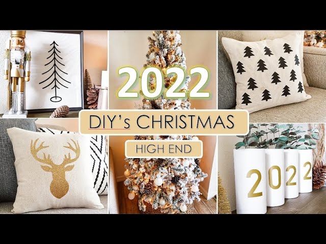 DIY GIFTS HIGH-END CHRISTMAS 2021 (MADE whit CRICUT)