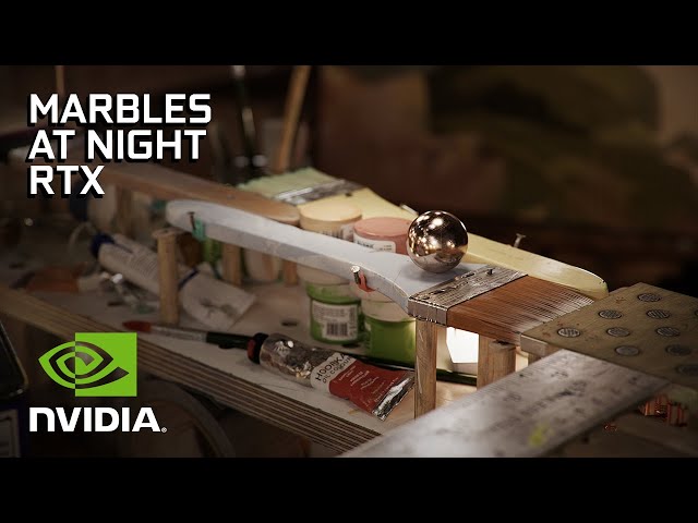 NVIDIA Marbles at Night | RTX Demo