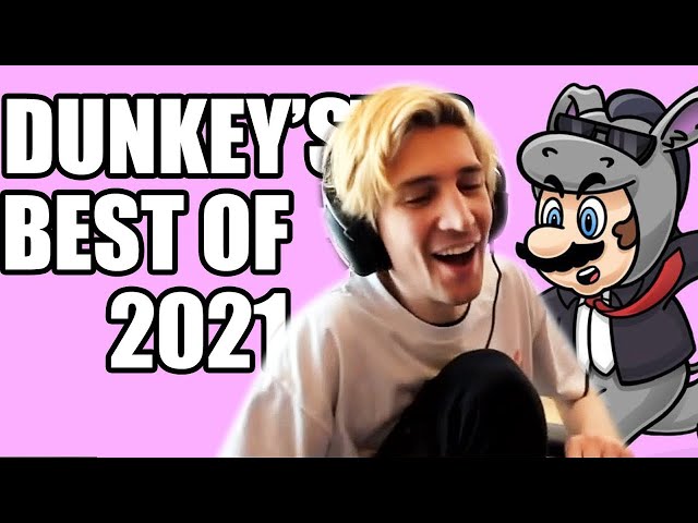 xQc Reacts to Dunkey's Best of 2021