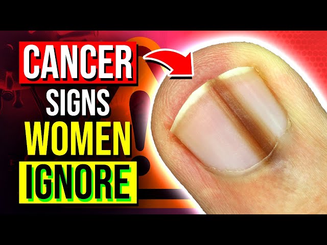 12 ALARMING Cancer Signs Women Often IGNORE - Are You At Risk? ⚠️