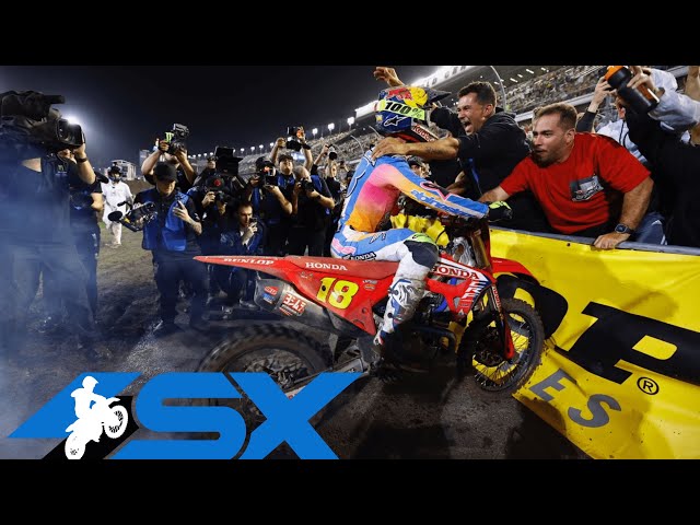 Supercross Round #8 450SX Highlights | Daytona, FL Daytona International Speedway | Mar 2, 2024