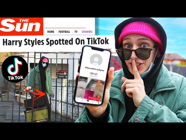 How I tricked the internet into thinking I was Harry Styles...