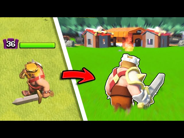 I Made Clash Of Clans, But YOU'RE The Barbarian King!