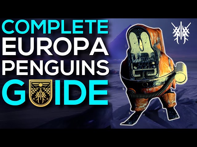 ALL 9 PENGUIN LOCATIONS on Europa - Reuniting the Eventide Rookery Triumph - Beyond Light Destiny 2