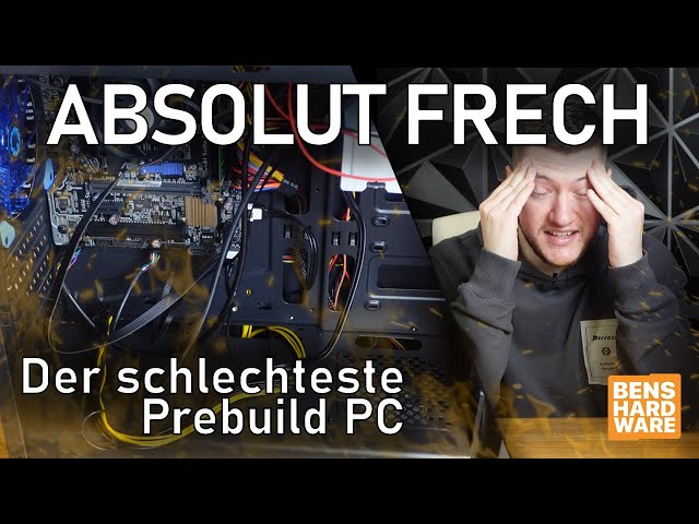 Der SCHLECHTESTE Prebuild-PC aller Zeiten! WAR THUNDER "GAMING PC" von AMAZON! ABSOLUT FRECH!