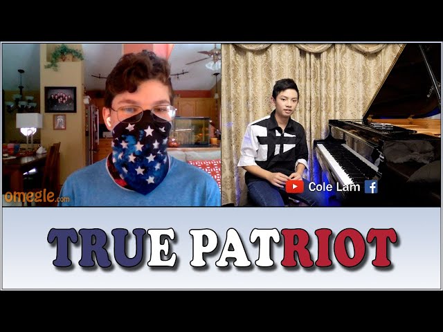An American Patriot and Bohemian Rhapsody on Omegle | Cole Lam 13 Years Old
