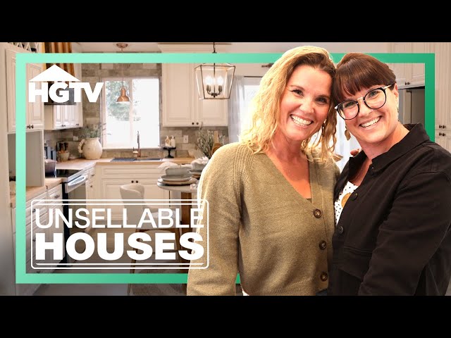 Complete Remodel Turns Split Level into French Country Cottage | Unsellable Houses | HGTV