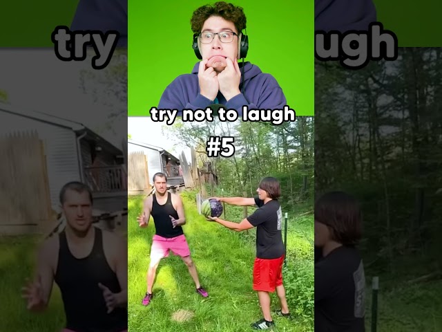 Try NOT to Laugh Challenge!😂 #reaction
