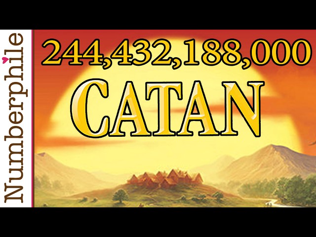 244,432,188,000 games of Catan - Numberphile