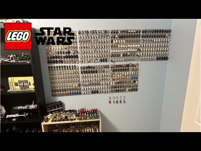 My Entire Lego Star Wars Minifigure Collection