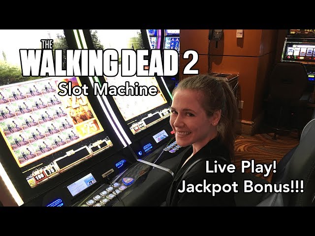 Walking Dead 2 Slot Machine! Jackpot Bonus!!! Free Spins * Max Bet!!!